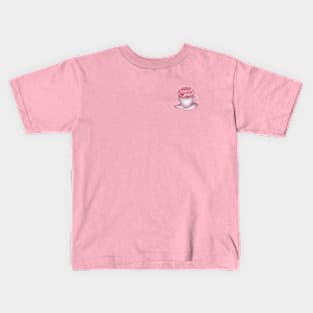 Cup With Peony Kids T-Shirt